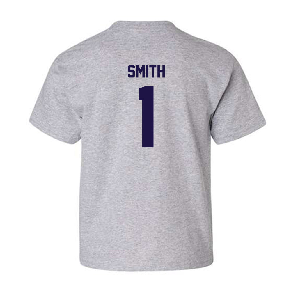 Furman - NCAA Football : Trey Smith - Classic Shersey Youth T-Shirt-1