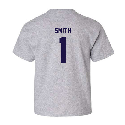 Furman - NCAA Football : Trey Smith - Classic Shersey Youth T-Shirt-1