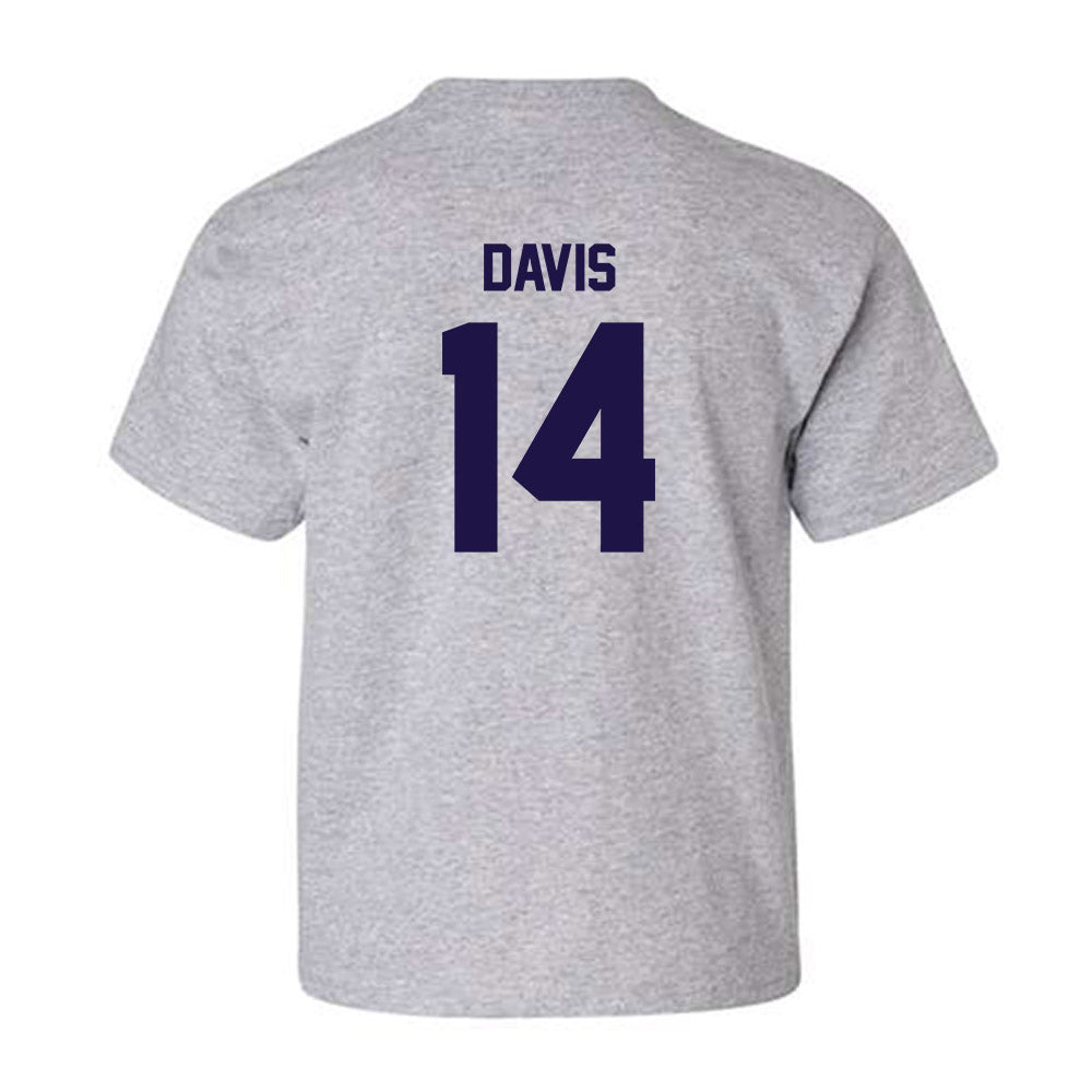 Furman - NCAA Football : Isaiah Davis - Classic Shersey Youth T-Shirt-1