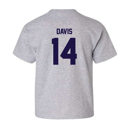 Furman - NCAA Football : Isaiah Davis - Classic Shersey Youth T-Shirt-1