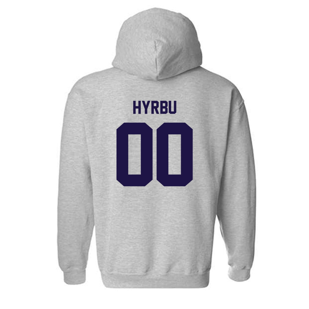 Furman - NCAA Football : Tim Hyrbu - Classic Shersey Hooded Sweatshirt-1