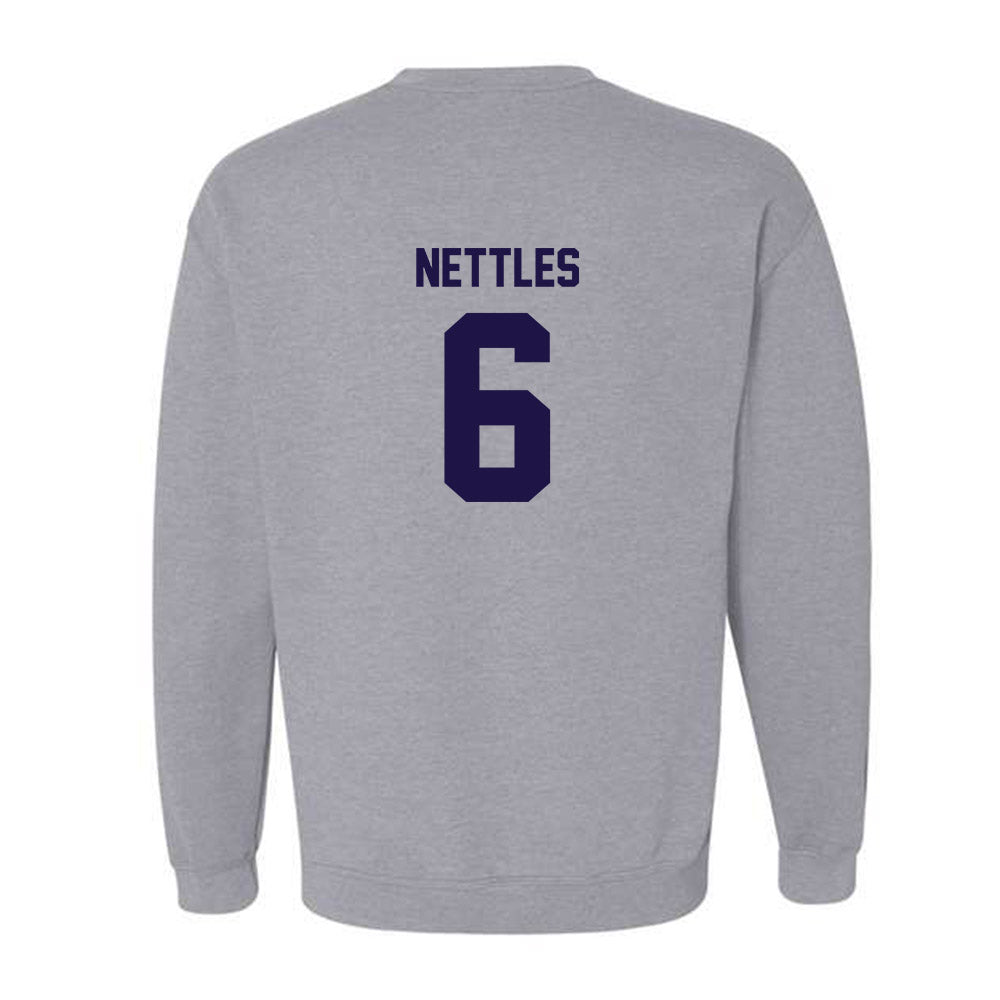 Furman - NCAA Football : CJ Nettles - Classic Shersey Crewneck Sweatshirt-1