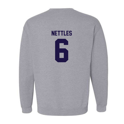 Furman - NCAA Football : CJ Nettles - Classic Shersey Crewneck Sweatshirt-1