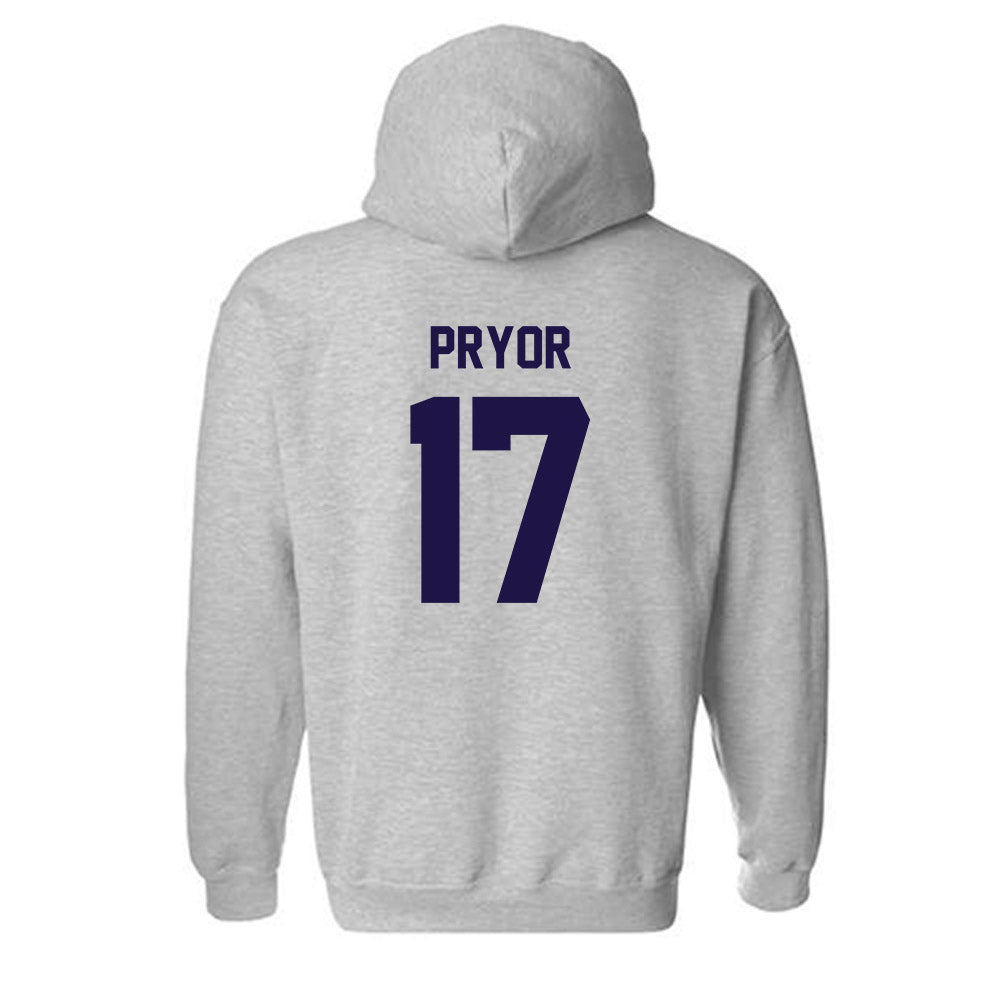 Furman - NCAA Football : Jackson Pryor - Classic Shersey Hooded Sweatshirt-1