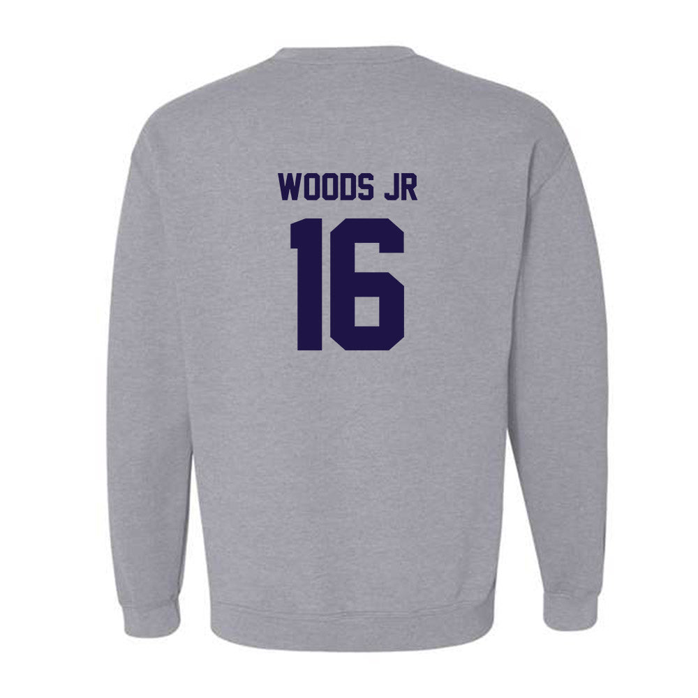 Furman - NCAA Football : Michael Woods Jr - Classic Shersey Crewneck Sweatshirt-1