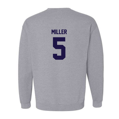 Furman - NCAA Football : Jordan Miller - Classic Shersey Crewneck Sweatshirt-1