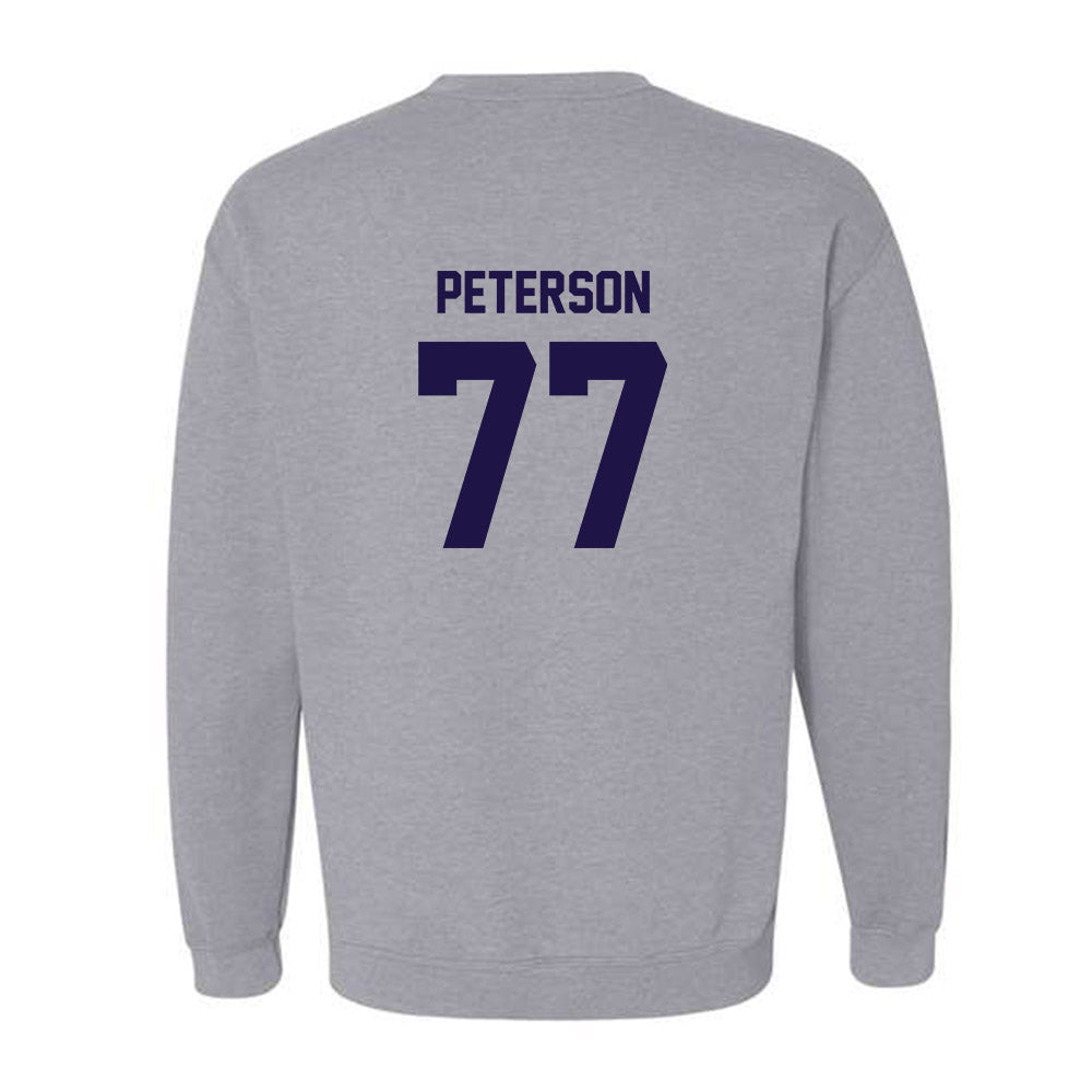 Furman - NCAA Football : Parker Peterson - Classic Shersey Crewneck Sweatshirt-1