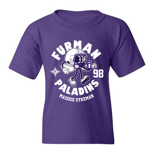 Furman - NCAA Football : Maddox Dykeman - Fashion Shersey Youth T-Shirt-0
