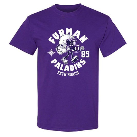 Furman - NCAA Football : Seth Roach - Fashion Shersey T-Shirt-0