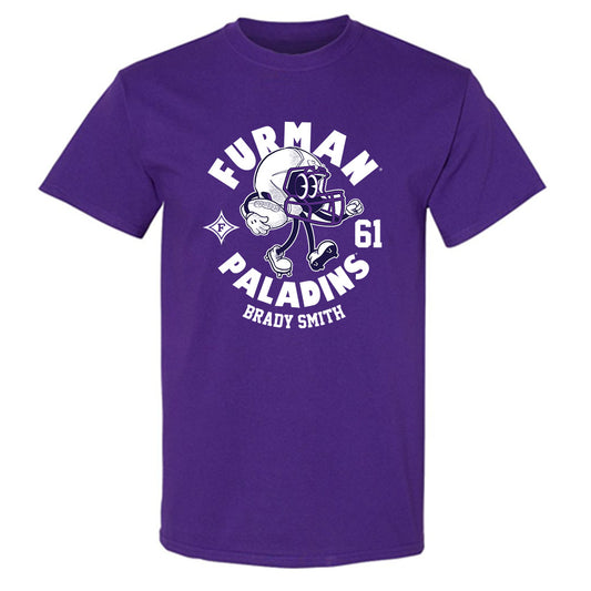 Furman - NCAA Football : Brady Smith - Fashion Shersey T-Shirt-0