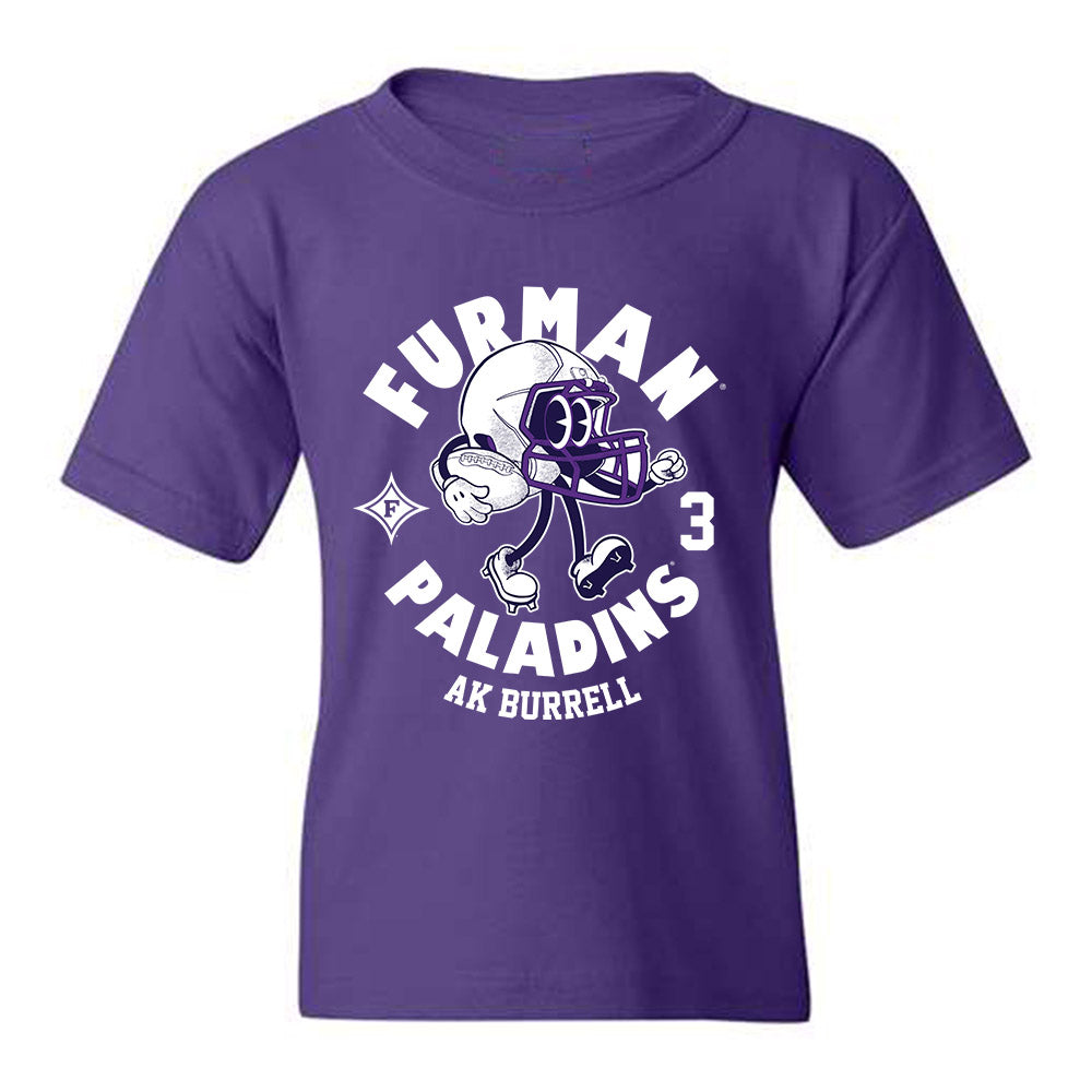 Furman - NCAA Football : AK Burrell - Youth T-Shirt