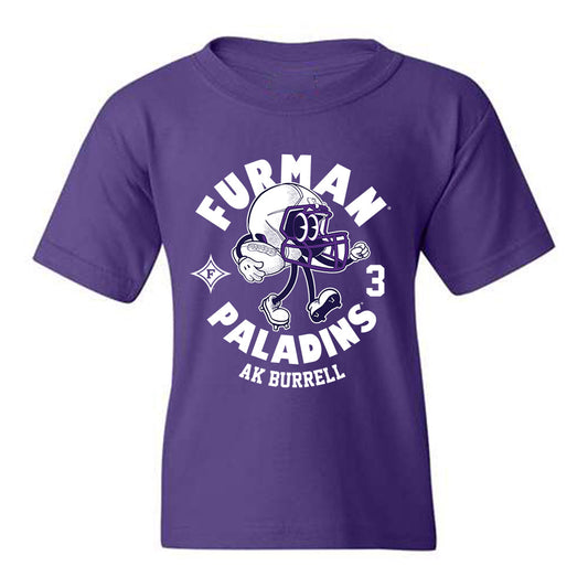 Furman - NCAA Football : AK Burrell - Youth T-Shirt
