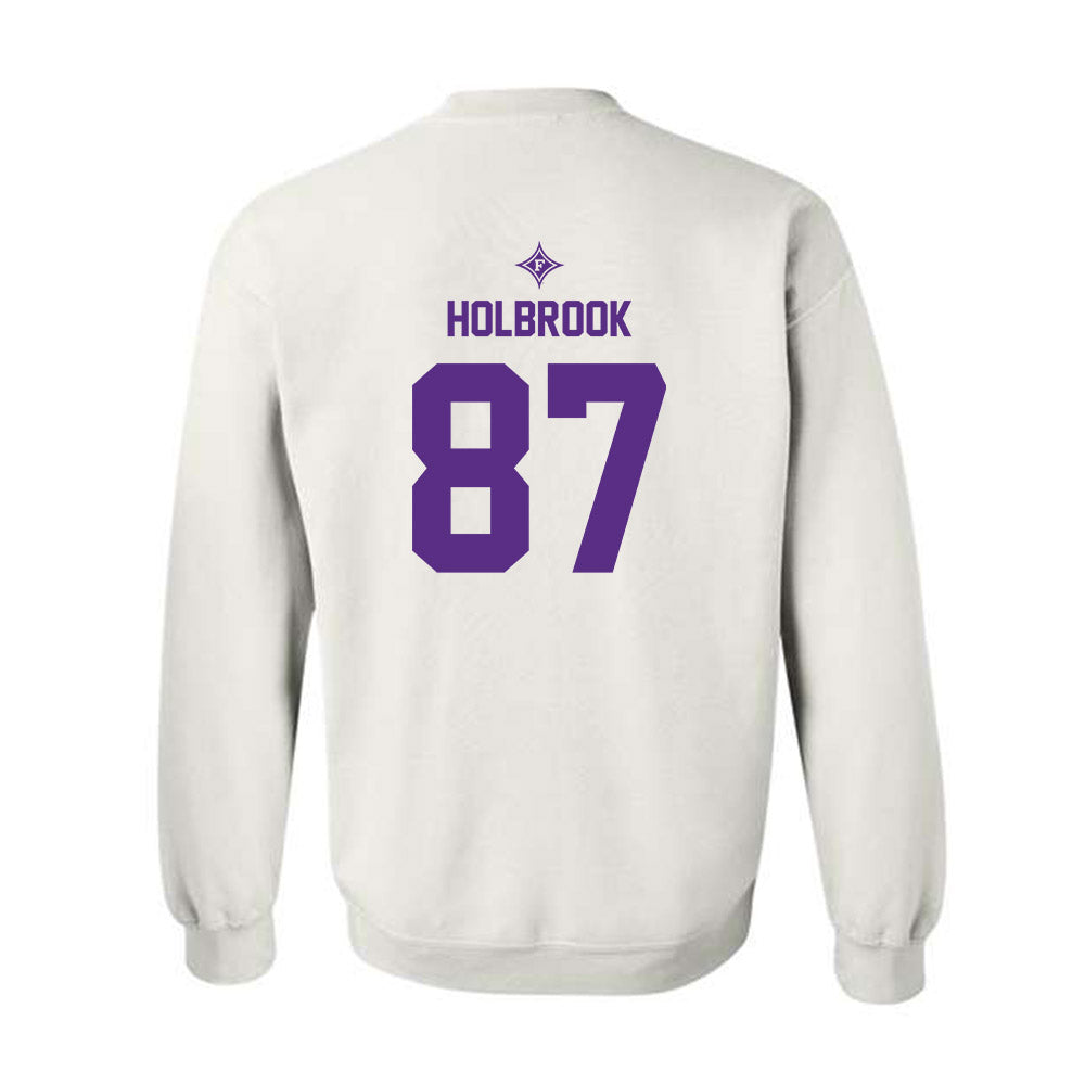 Furman - NCAA Football : John Holbrook - Sports Shersey Crewneck Sweatshirt-1