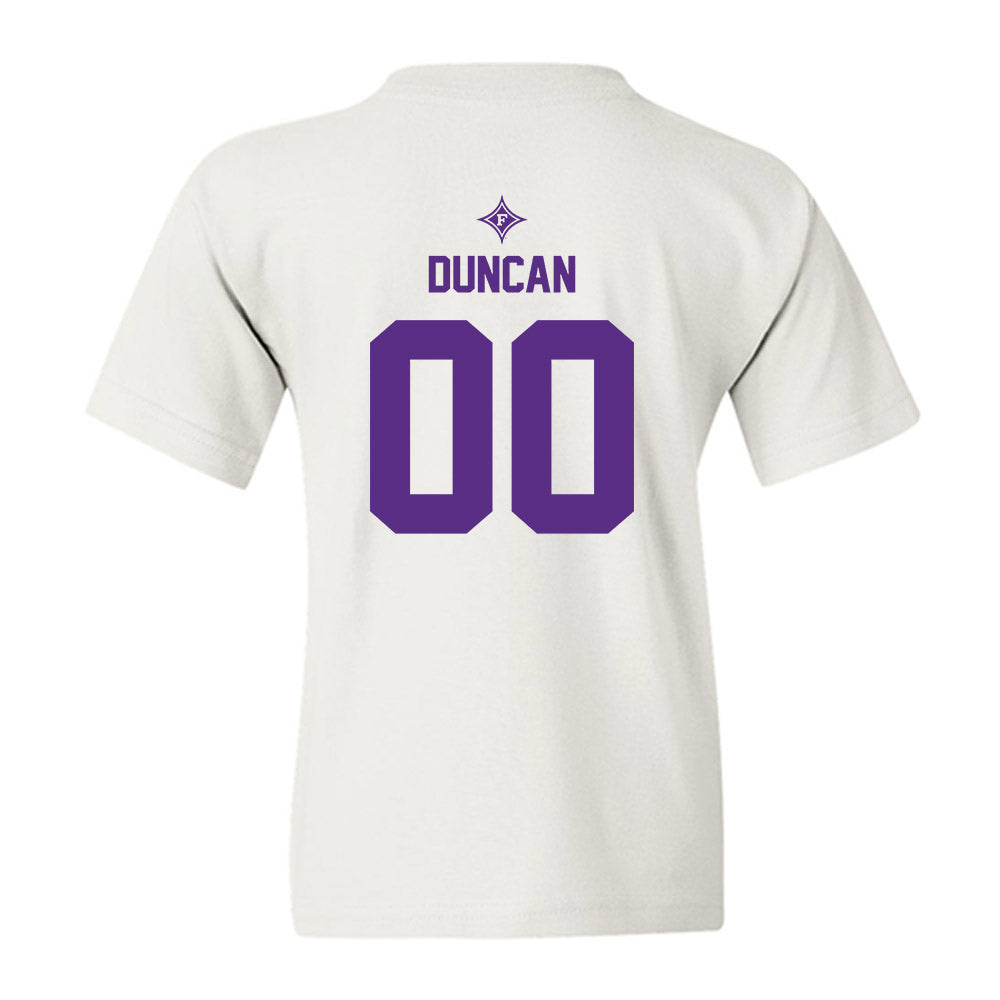 Furman - NCAA Football : Jay Duncan - Sports Shersey Youth T-Shirt-1