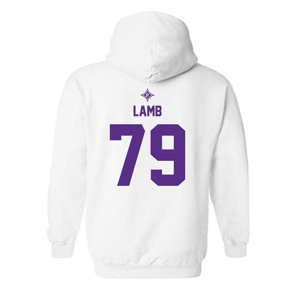 Furman - NCAA Football : Ryan Lamb - Sports Shersey Hooded Sweatshirt-1