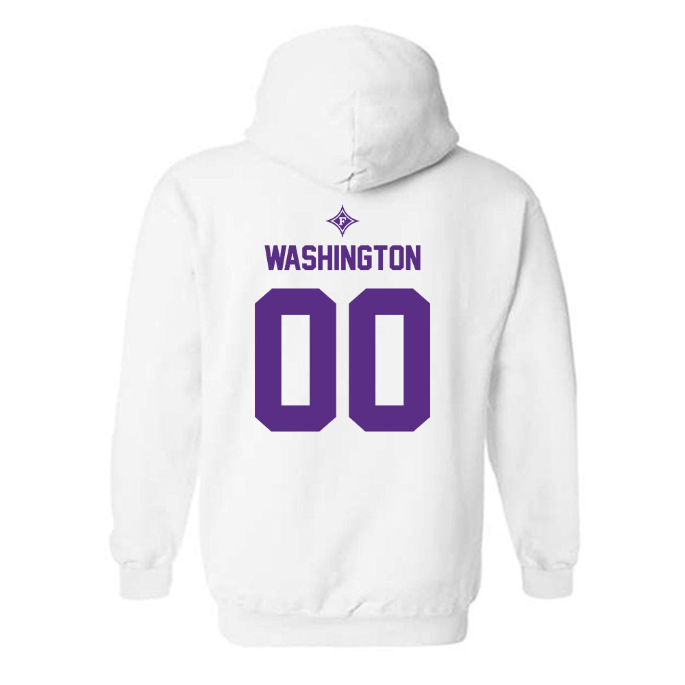 Furman - NCAA Football : Ethan Washington - Sports Shersey Hooded Sweatshirt-1