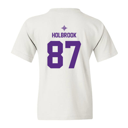 Furman - NCAA Football : John Holbrook - Sports Shersey Youth T-Shirt-1