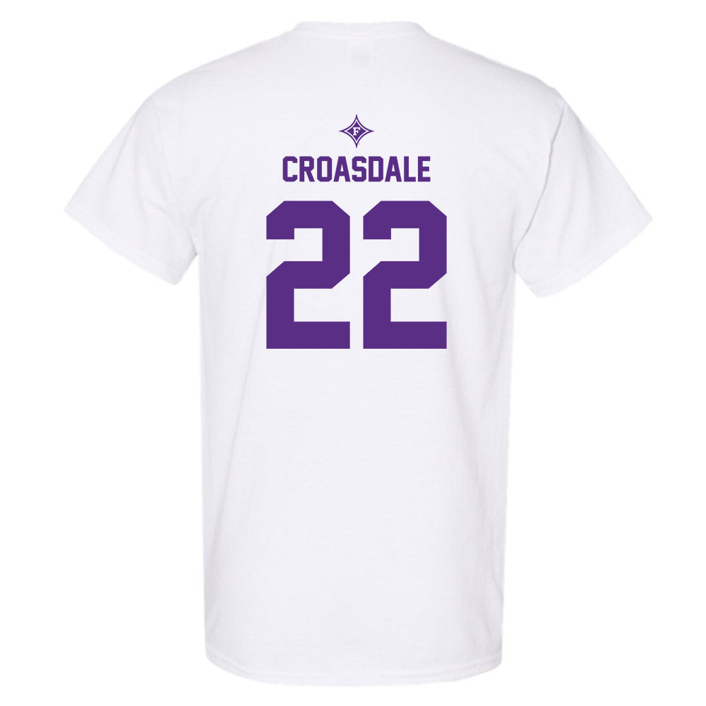 Furman - NCAA Football : Ben Croasdale - Sports Shersey T-Shirt-1