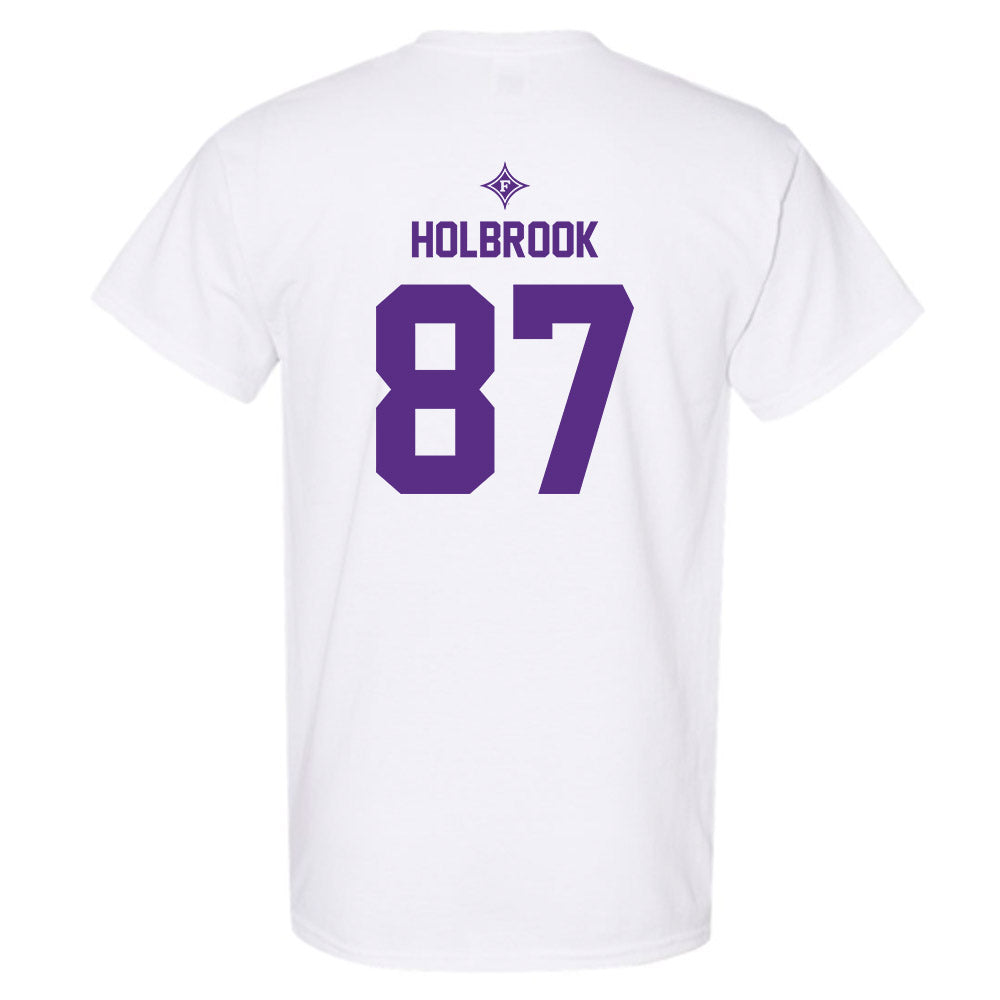 Furman - NCAA Football : John Holbrook - Sports Shersey T-Shirt-1