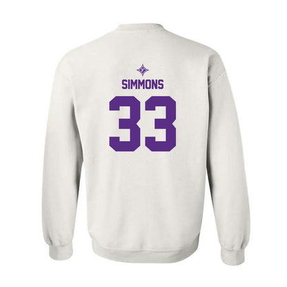 Furman - NCAA Football : Nick Simmons - Sports Shersey Crewneck Sweatshirt-1