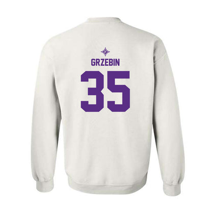 Furman - NCAA Football : Emmett Grzebin - Sports Shersey Crewneck Sweatshirt-1