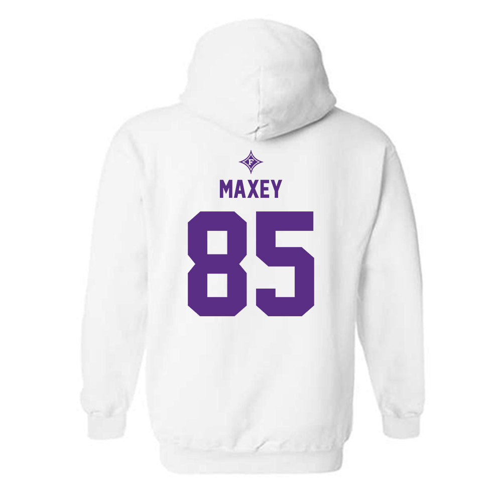 Furman - NCAA Football : Kade Maxey - Sports Shersey Hooded Sweatshirt-1