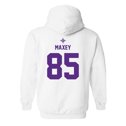 Furman - NCAA Football : Kade Maxey - Sports Shersey Hooded Sweatshirt-1