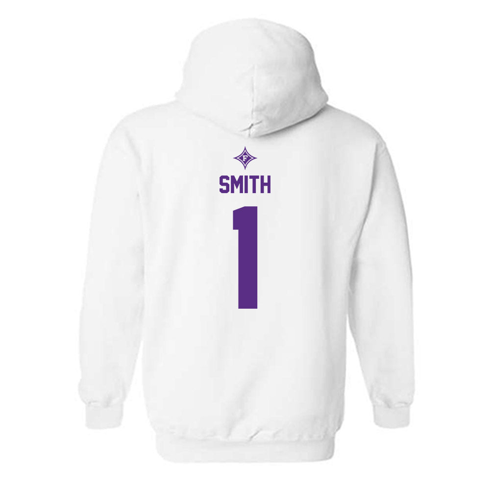 Furman - NCAA Football : Trey Smith - Sports Shersey Hooded Sweatshirt-1