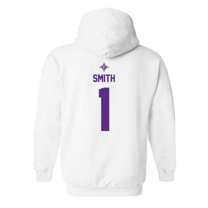 Furman - NCAA Football : Trey Smith - Sports Shersey Hooded Sweatshirt-1