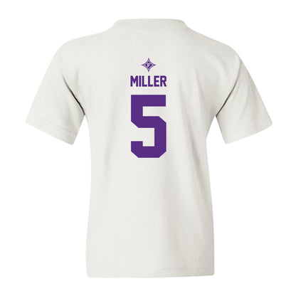 Furman - NCAA Football : Jordan Miller - Sports Shersey Youth T-Shirt-1