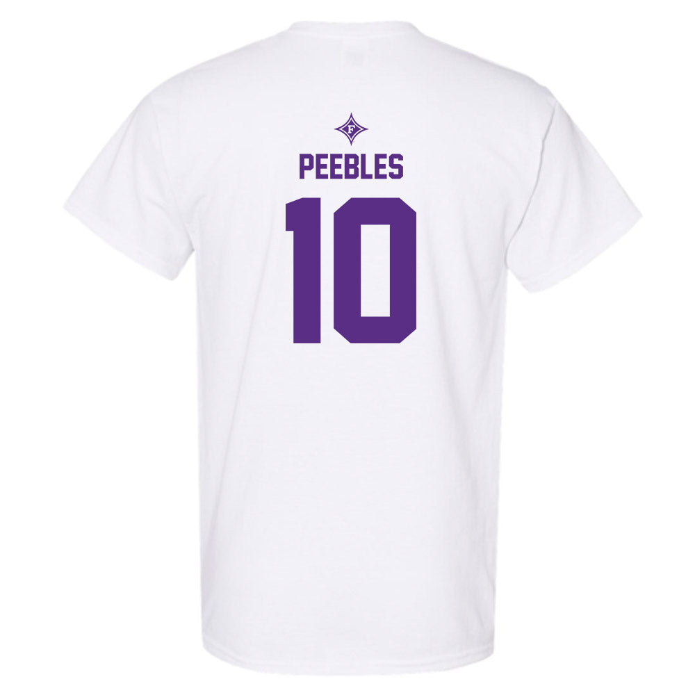 Furman - NCAA Football : Braylon Peebles - Sports Shersey T-Shirt-1