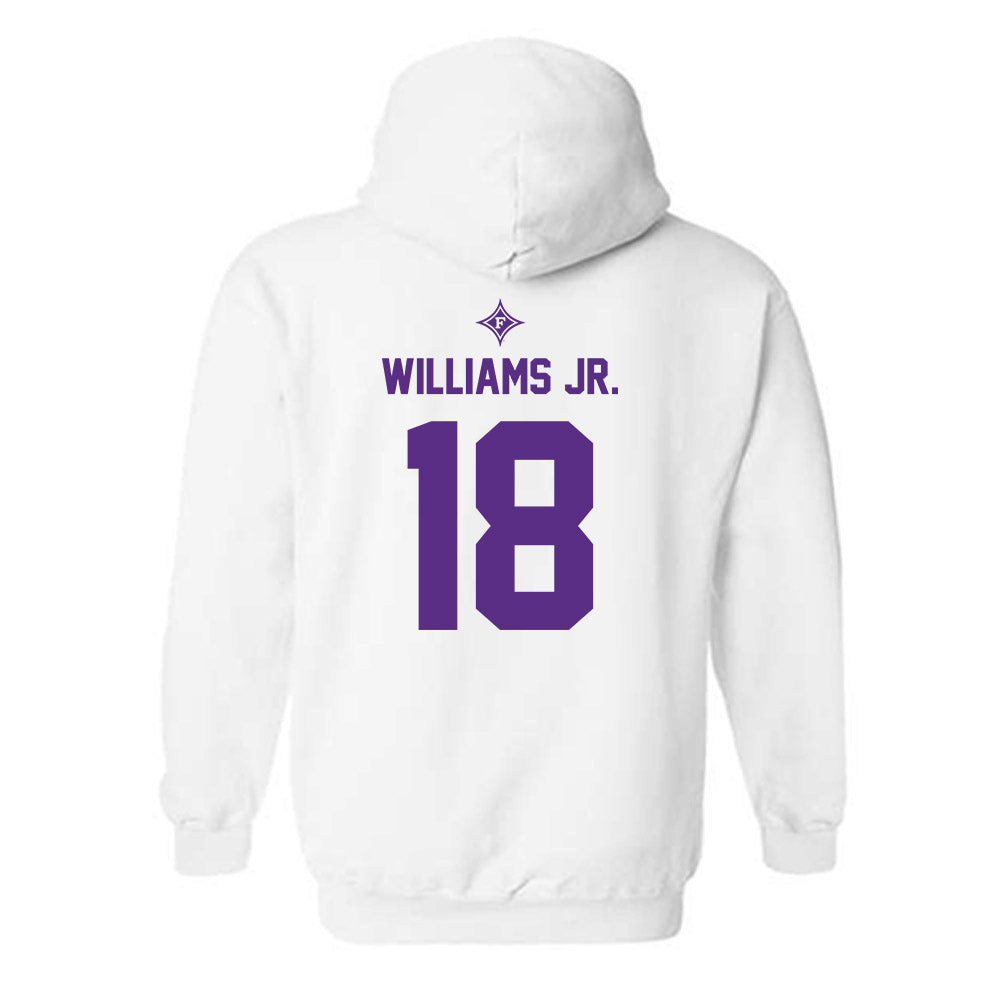 Furman - NCAA Football : Jerrod Williams Jr. - Sports Shersey Hooded Sweatshirt-1