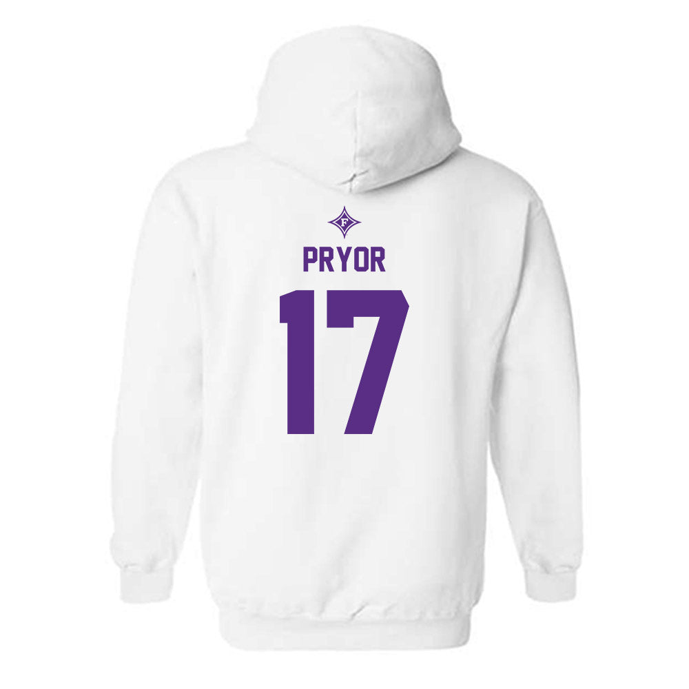 Furman - NCAA Football : Jackson Pryor - Sports Shersey Hooded Sweatshirt-1