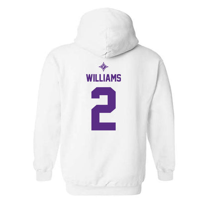 Furman - NCAA Football : Trae Williams - Sports Shersey Hooded Sweatshirt-1
