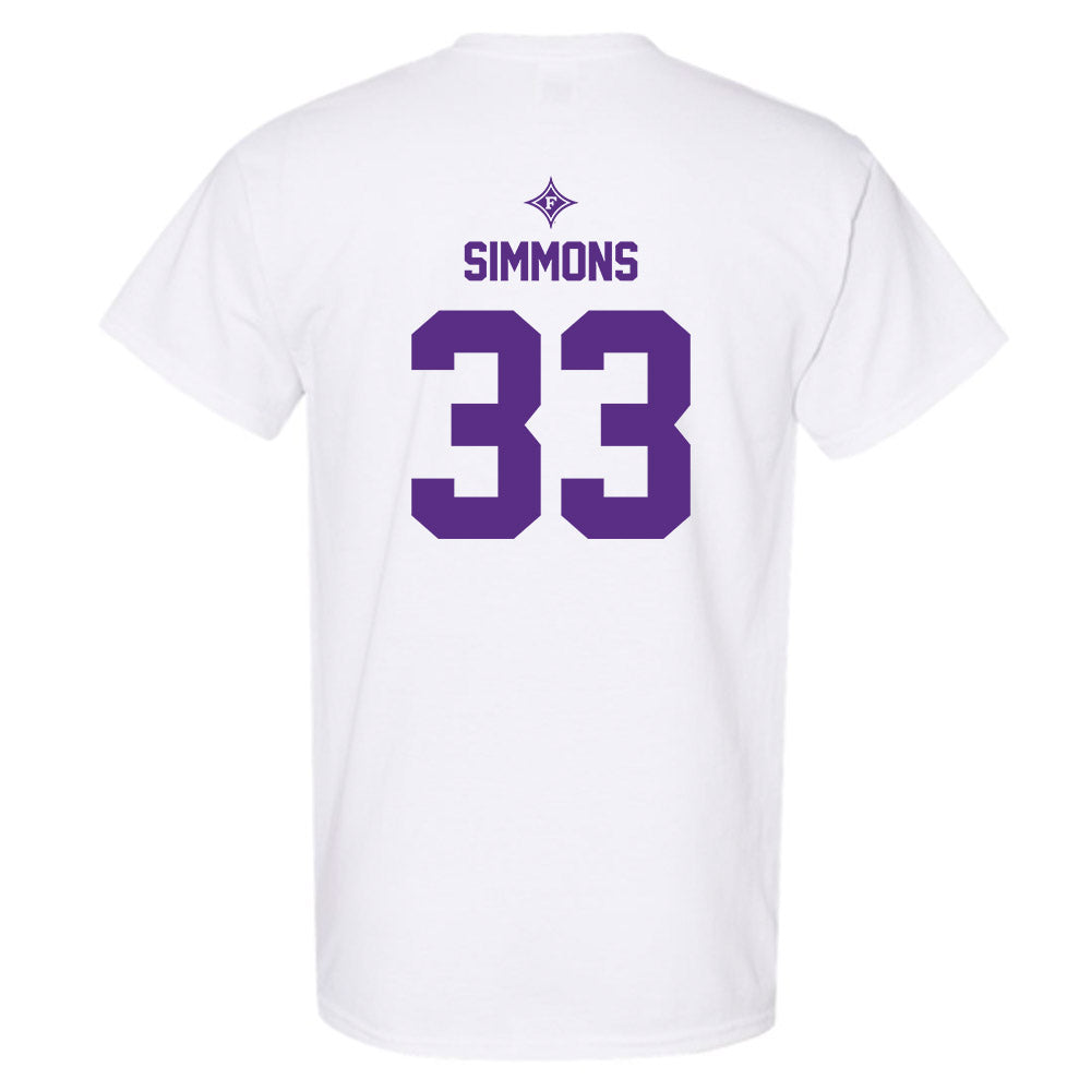 Furman - NCAA Football : Nick Simmons - Sports Shersey T-Shirt-1