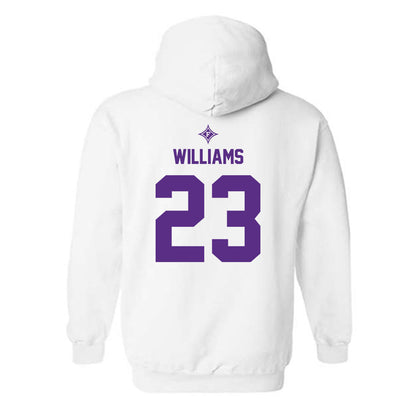 Furman - NCAA Football : Trae Williams - Sports Shersey Hooded Sweatshirt-1