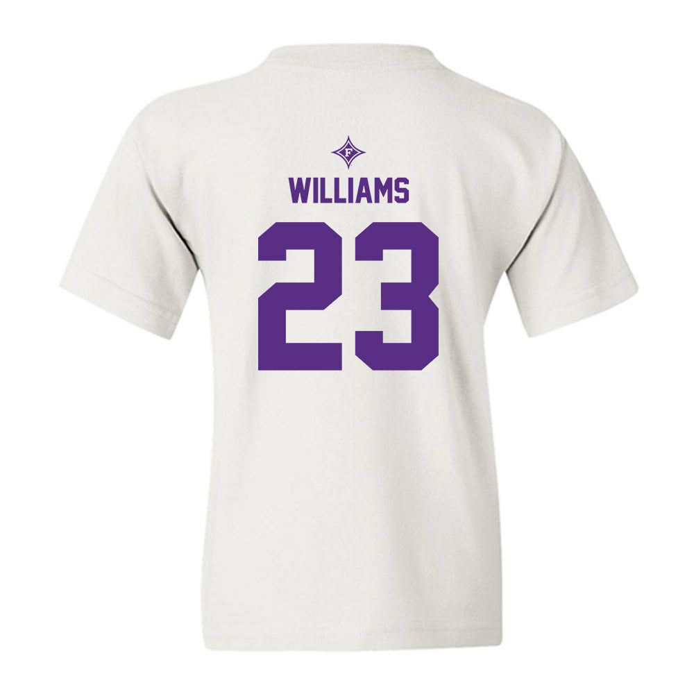 Furman - NCAA Football : Trae Williams - Sports Shersey Youth T-Shirt-1