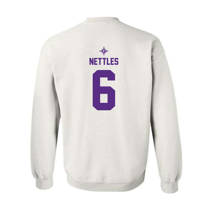 Furman - NCAA Football : CJ Nettles - Sports Shersey Crewneck Sweatshirt-1