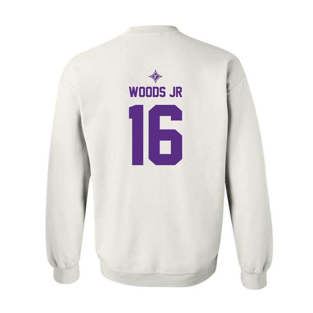 Furman - NCAA Football : Michael Woods Jr - Sports Shersey Crewneck Sweatshirt-1