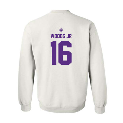 Furman - NCAA Football : Michael Woods Jr - Sports Shersey Crewneck Sweatshirt-1