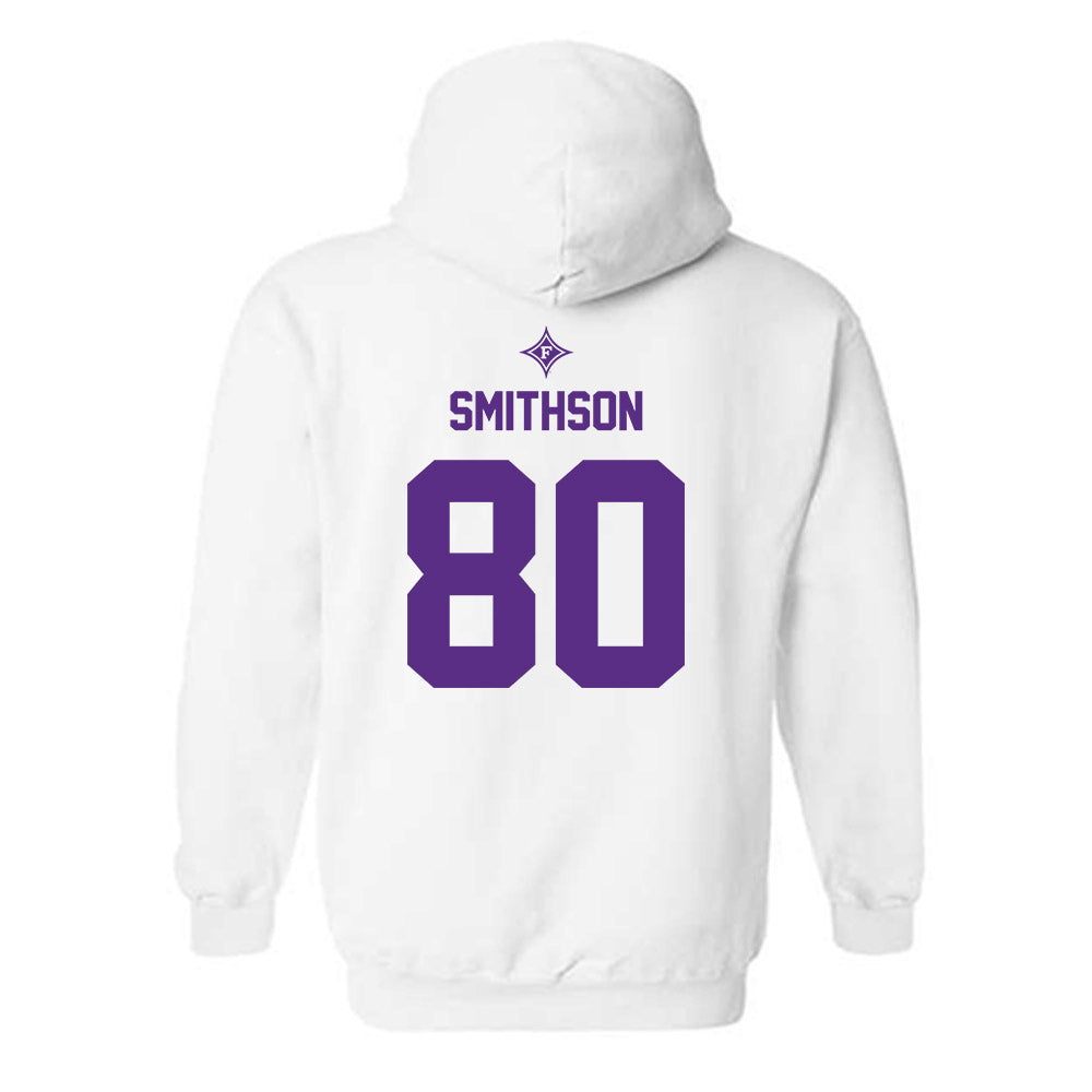 Furman - NCAA Football : Gram Smithson - Sports Shersey Hooded Sweatshirt-1