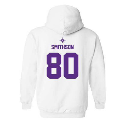 Furman - NCAA Football : Gram Smithson - Sports Shersey Hooded Sweatshirt-1