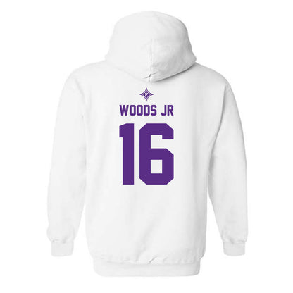 Furman - NCAA Football : Michael Woods Jr - Sports Shersey Hooded Sweatshirt-1