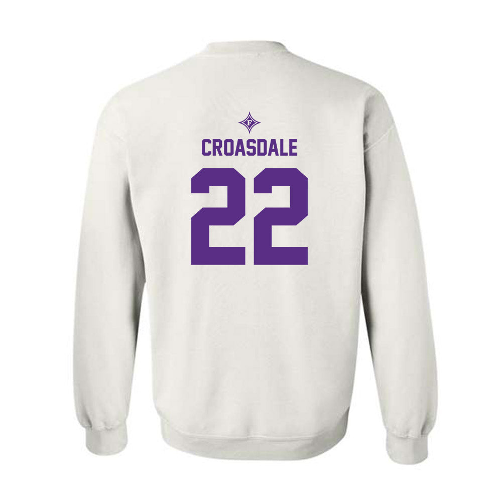 Furman - NCAA Football : Ben Croasdale - Sports Shersey Crewneck Sweatshirt-1
