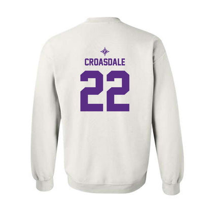 Furman - NCAA Football : Ben Croasdale - Sports Shersey Crewneck Sweatshirt-1