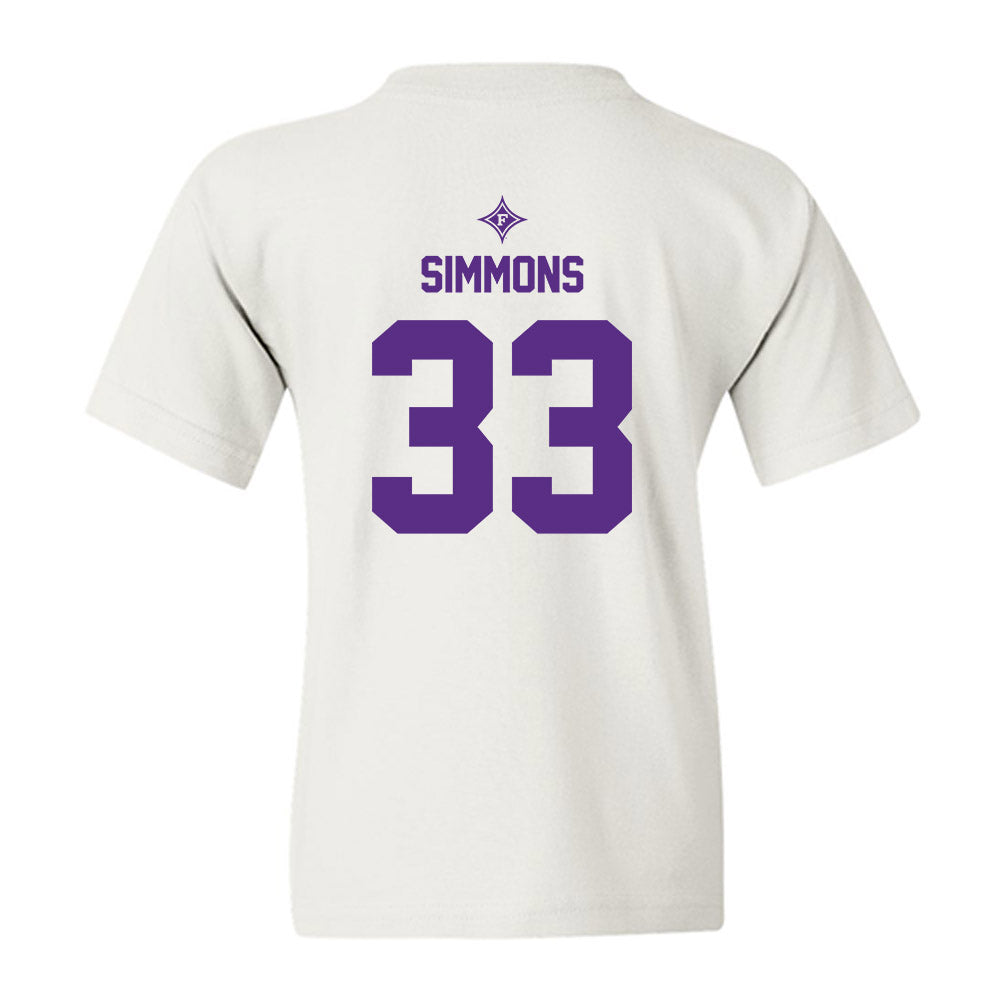 Furman - NCAA Football : Nick Simmons - Sports Shersey Youth T-Shirt-1