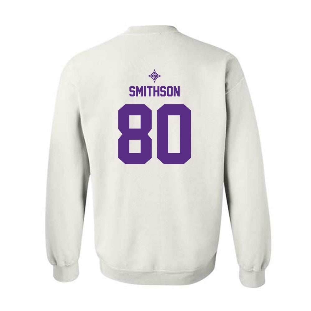 Furman - NCAA Football : Gram Smithson - Sports Shersey Crewneck Sweatshirt-1