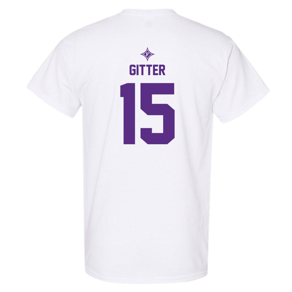 Furman - NCAA Football : Gray Gitter - Sports Shersey T-Shirt-1