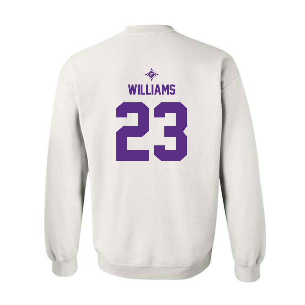 Furman - NCAA Football : Trae Williams - Sports Shersey Crewneck Sweatshirt-1
