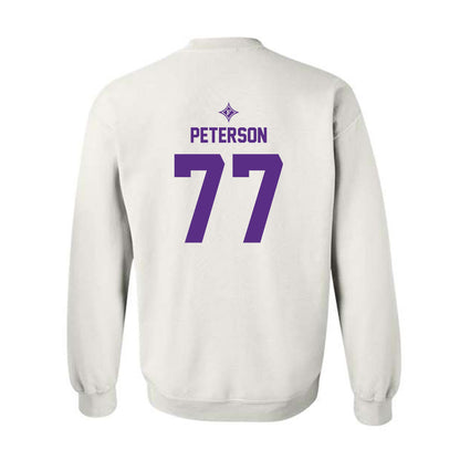 Furman - NCAA Football : Parker Peterson - Sports Shersey Crewneck Sweatshirt-1